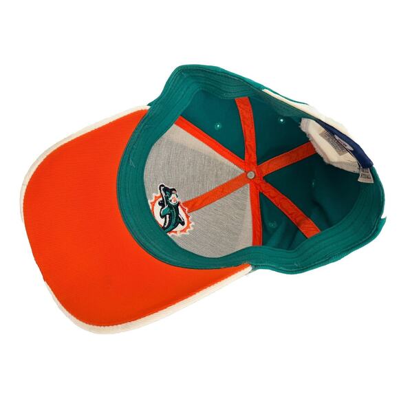 Vintage Reebok NFL Pro Line Authentic Miami Dolphins One Size Baseball Cap/Hat - Picture 5 of 7